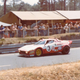 The Lancia Stratos Turbo, aka the “Ladies’ Car,” driven by Lella Lombardi and Christine Dacremont at the 1976 24 Hours of Le Mans.